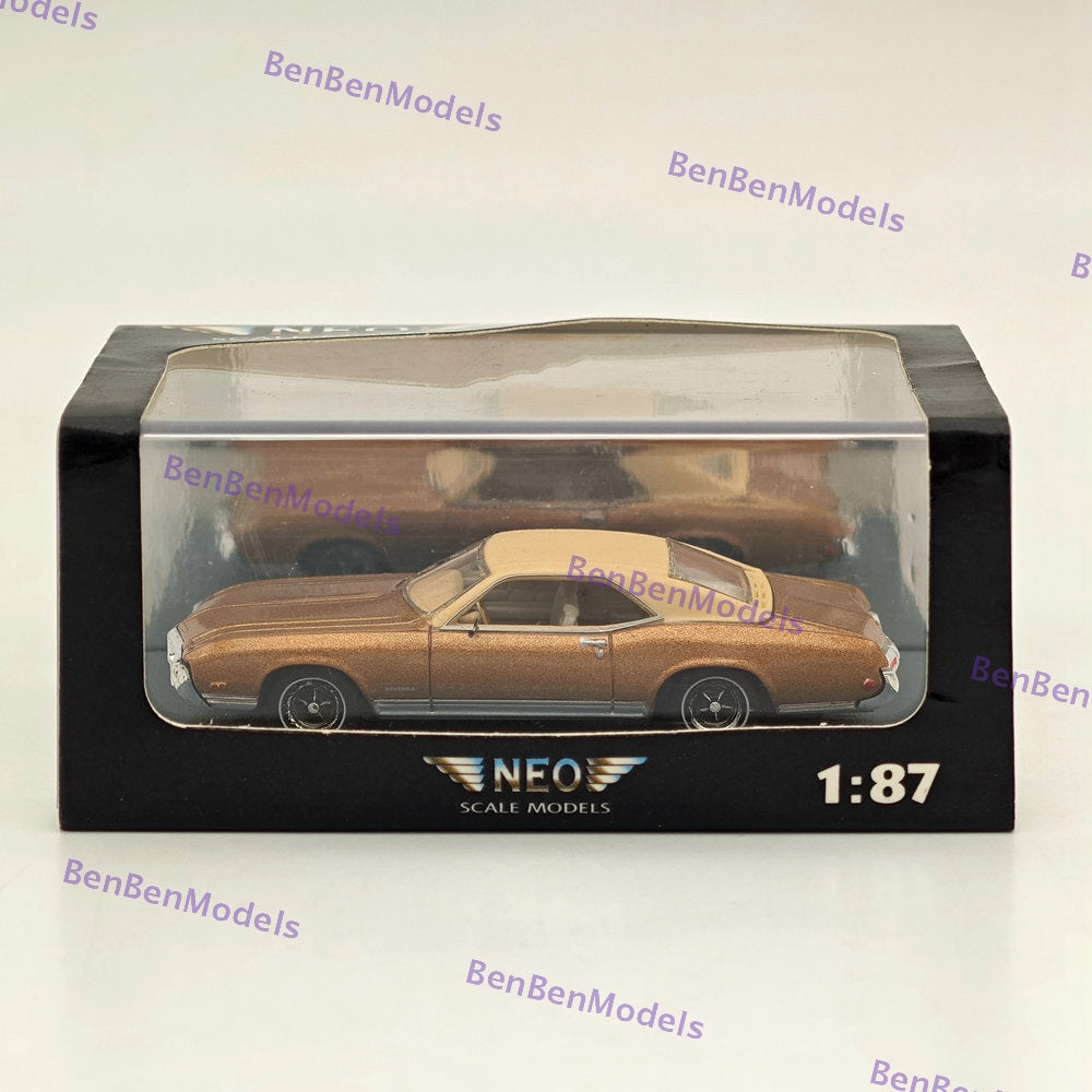 1/87 NEO SCALE MODELS Buick Riviera GS Resin Car Limited Collection Gold