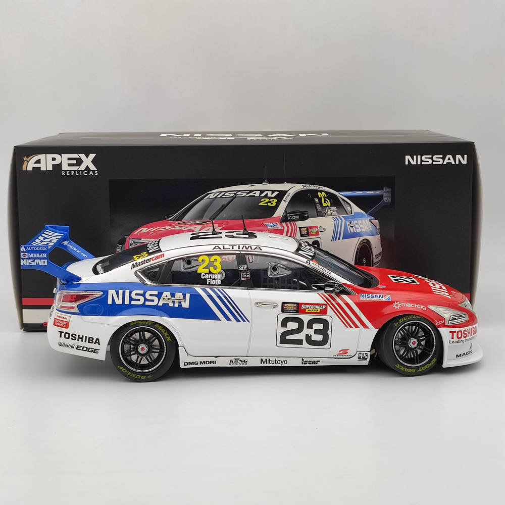 1/18 Apex Nissan Altima Motorsport #23 Caruso / Fiore 2015 Bathorst 1000 AD80812 Diecast Models Car Limited Collection