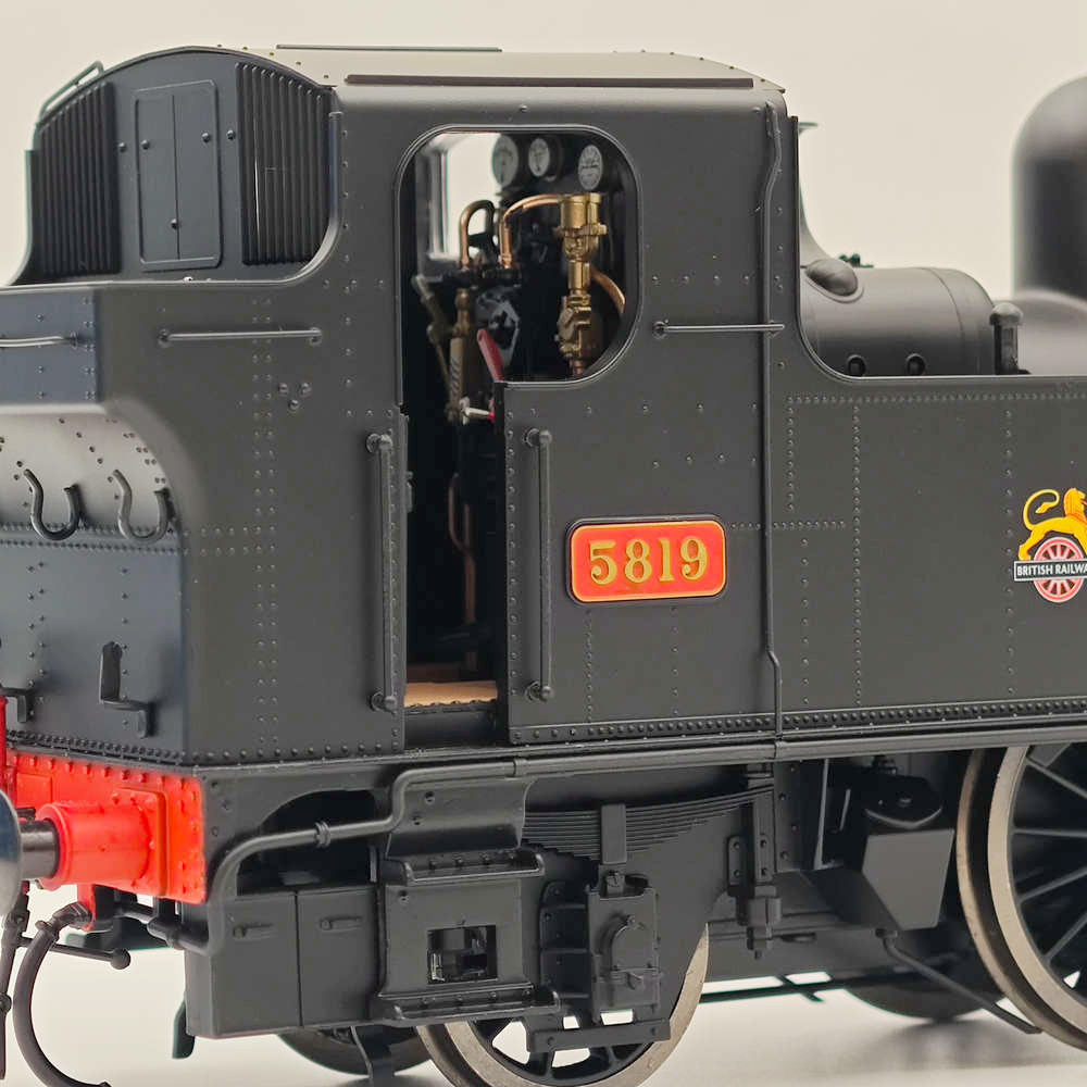 Locomotive Dapol 7S-006-052 O Gauge 58xx Classe BR Early Crest Noir 5819 21DCC