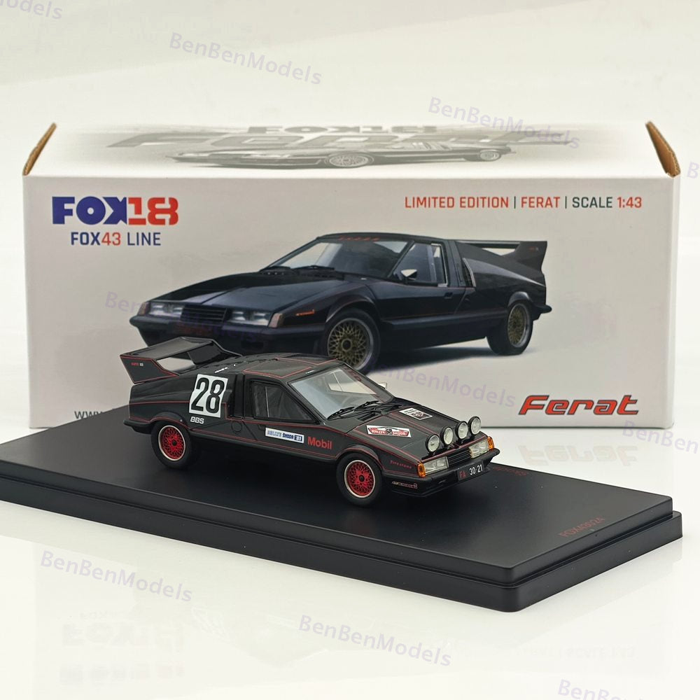 1:43 FOX18 Škoda Supersport typ 724 Ferat Movie version #28 1981 Limited Edition