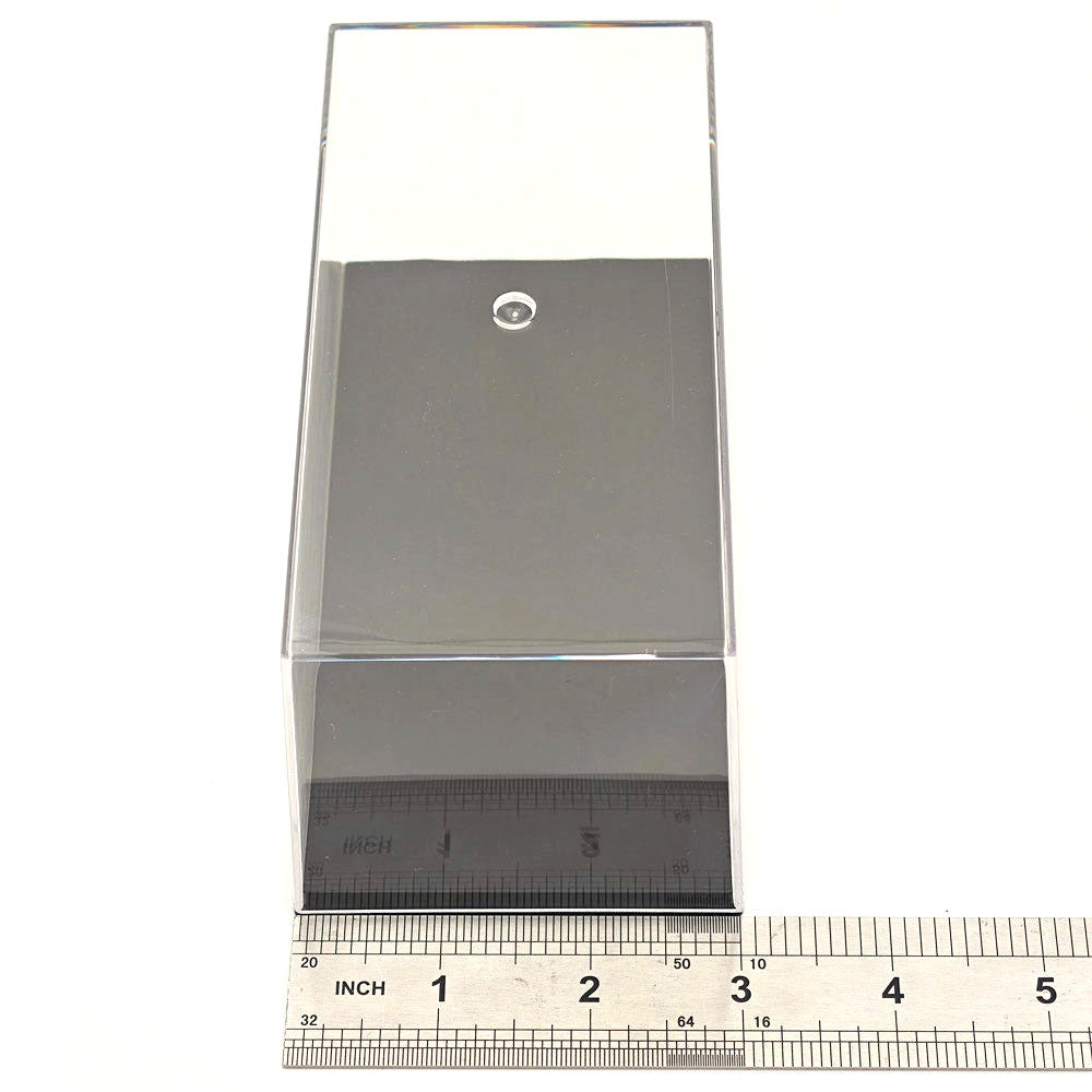 15.3cm 6'' Acrylic Boxes Display Case Stand Box Storing Transparent DustProof for 1:72,1:43 Scale Toys Car Models