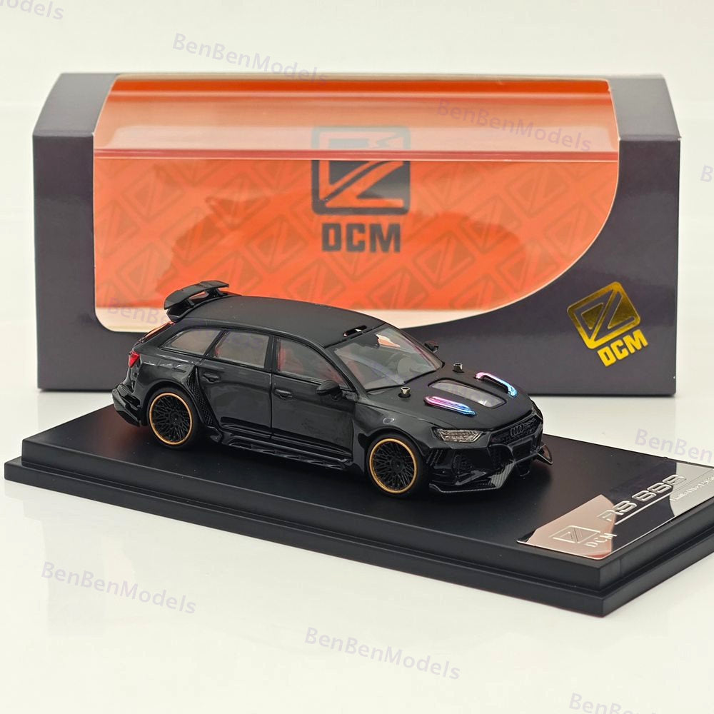 DCM 1:64 RS6 2NCS Wagon Widebody Kit Sports Model Diecast Metal Car