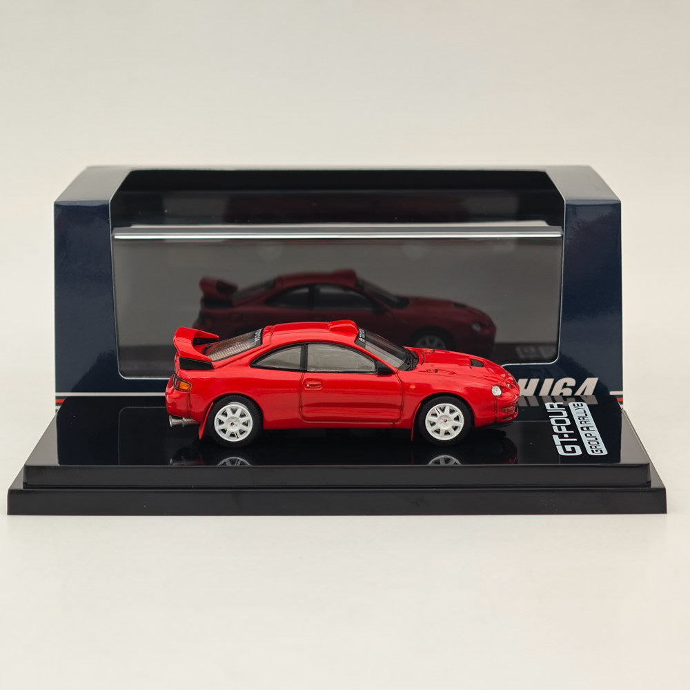 Hobby Japan 1/64 Toyota CELICA GT-FOUR WRC Edition (ST205) Customized Version / 8 Spokes Wheel HJ641064CR SUPER RED Ⅳ Diecast Models Car Collection