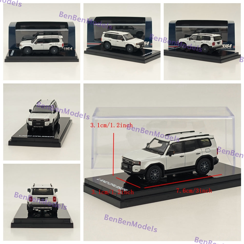 1/64 Hobby Japan Toyota Land Cruiser 250 (LHD) Diecast Model Car Limited