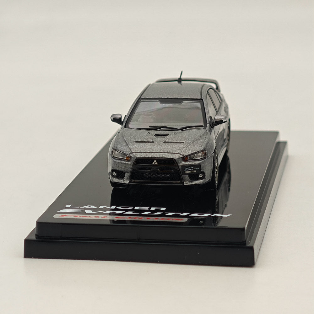 Hobby Japan 1/64 Mitsubishi Lancer Evolution X Final Edition Gray HJ642053AGM
