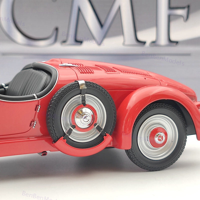 1:18 CMF Mercedes Benz 150 W30 Sport Roadster 1935 Red CMF18120 Resin Models