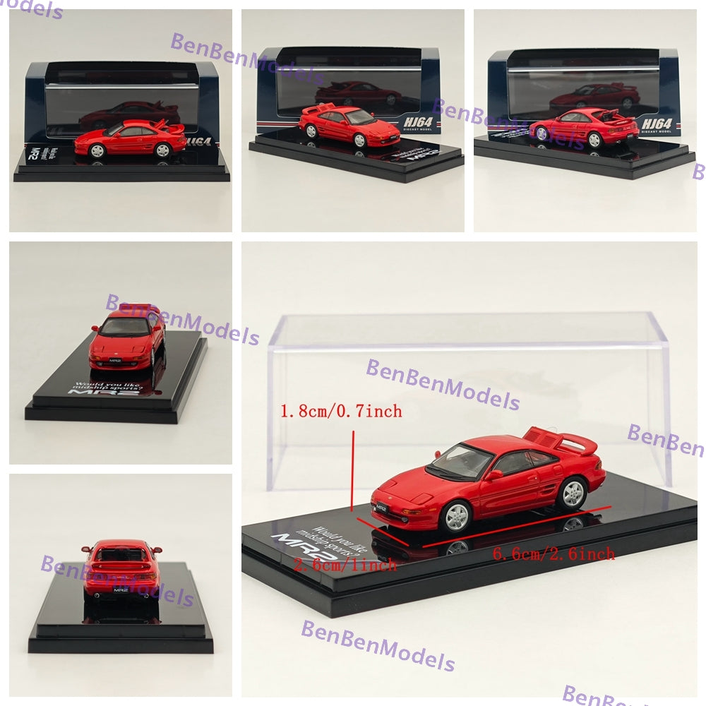 1/64 Hobby Japan Toyota MR2 (SW20)GT-S 1993 Diecast Model Car Limited Collection