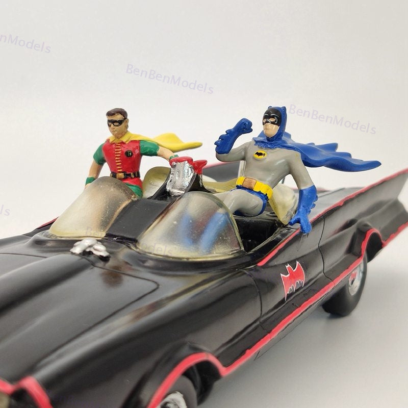 BATMAN TV Series BATMOBILE Sculpture With Lights And Music By Bradford Exchange
