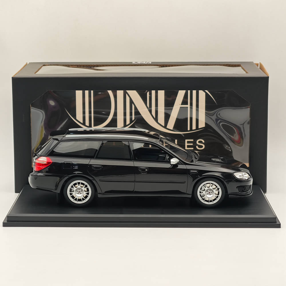 1/18 DNA Collectibles Subaru Legacy Touring Wagon STI S402 Black Resin Model Car Collection Auto Toys Gift