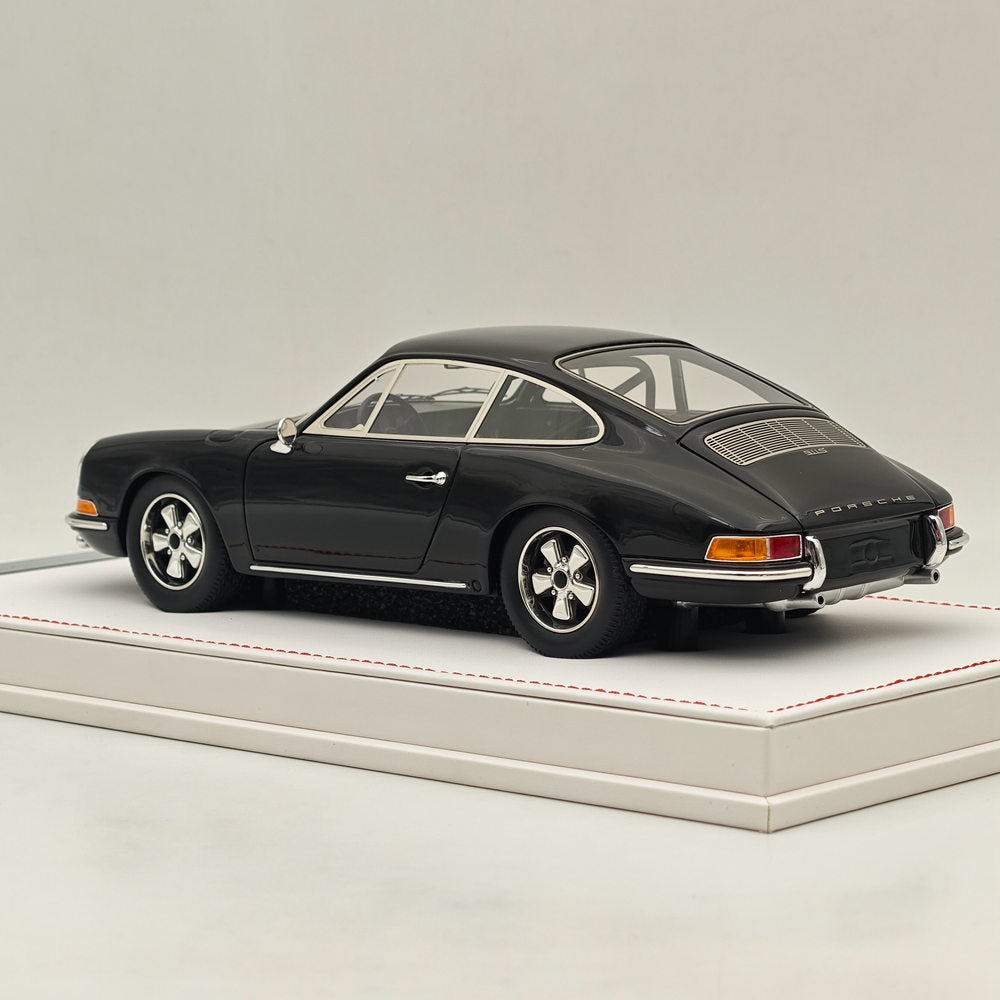 Ivy Merit 1/18 Porsche 911s 1967 Le Mans Résine Collection Haute Qualité Noir