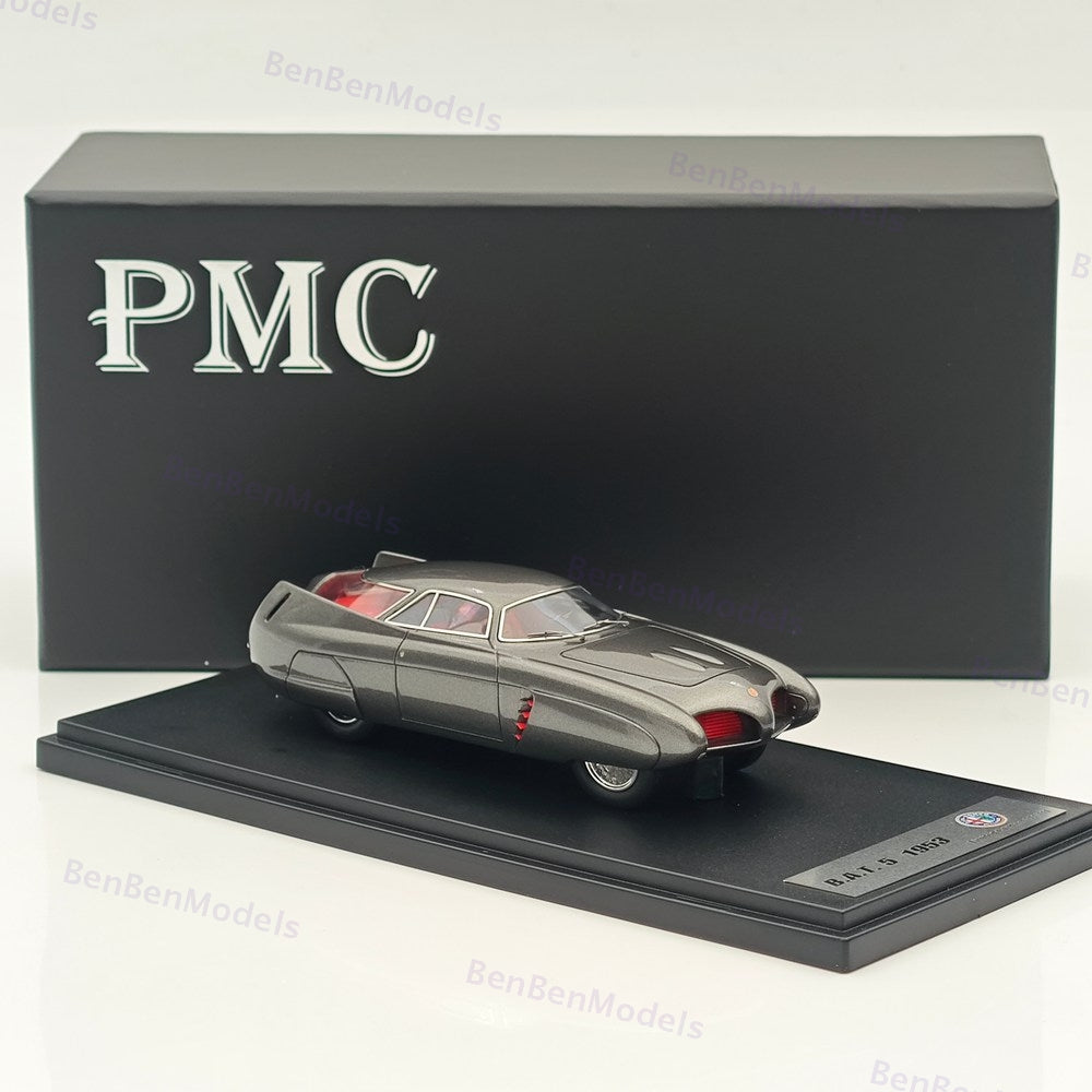 PMC 1/43 Alfa Romeo B.A.T. 5 1953 Grey Resin Model Car Limited Edittion 111