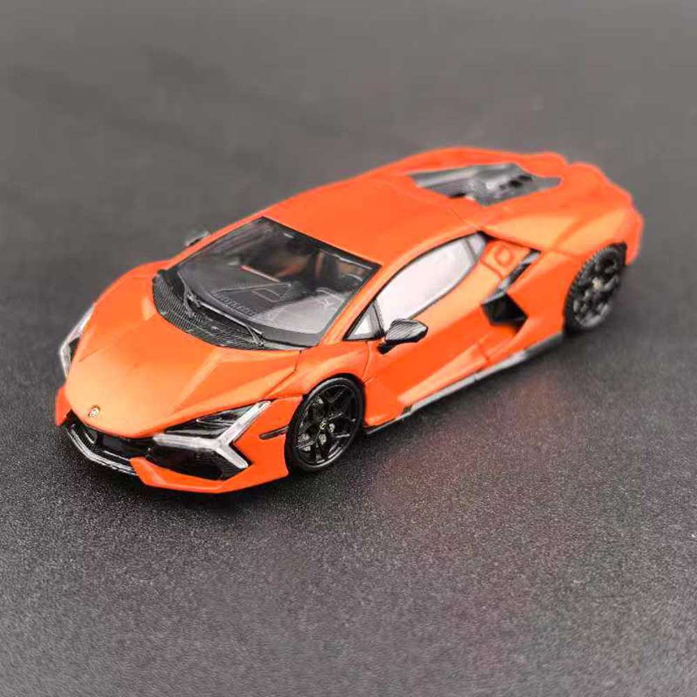 MJ 1:64 for Lamborghini Revuelto HPEV Miniature Diecast Toys Car Models Collection Gifts
