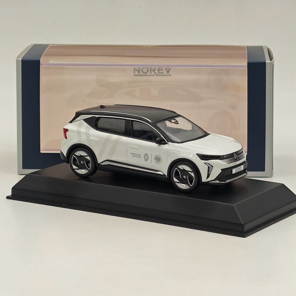 Modèle moulé sous pression premium Norev Renault Scenic E-Tech 100 % électrique Partenaire 1/43