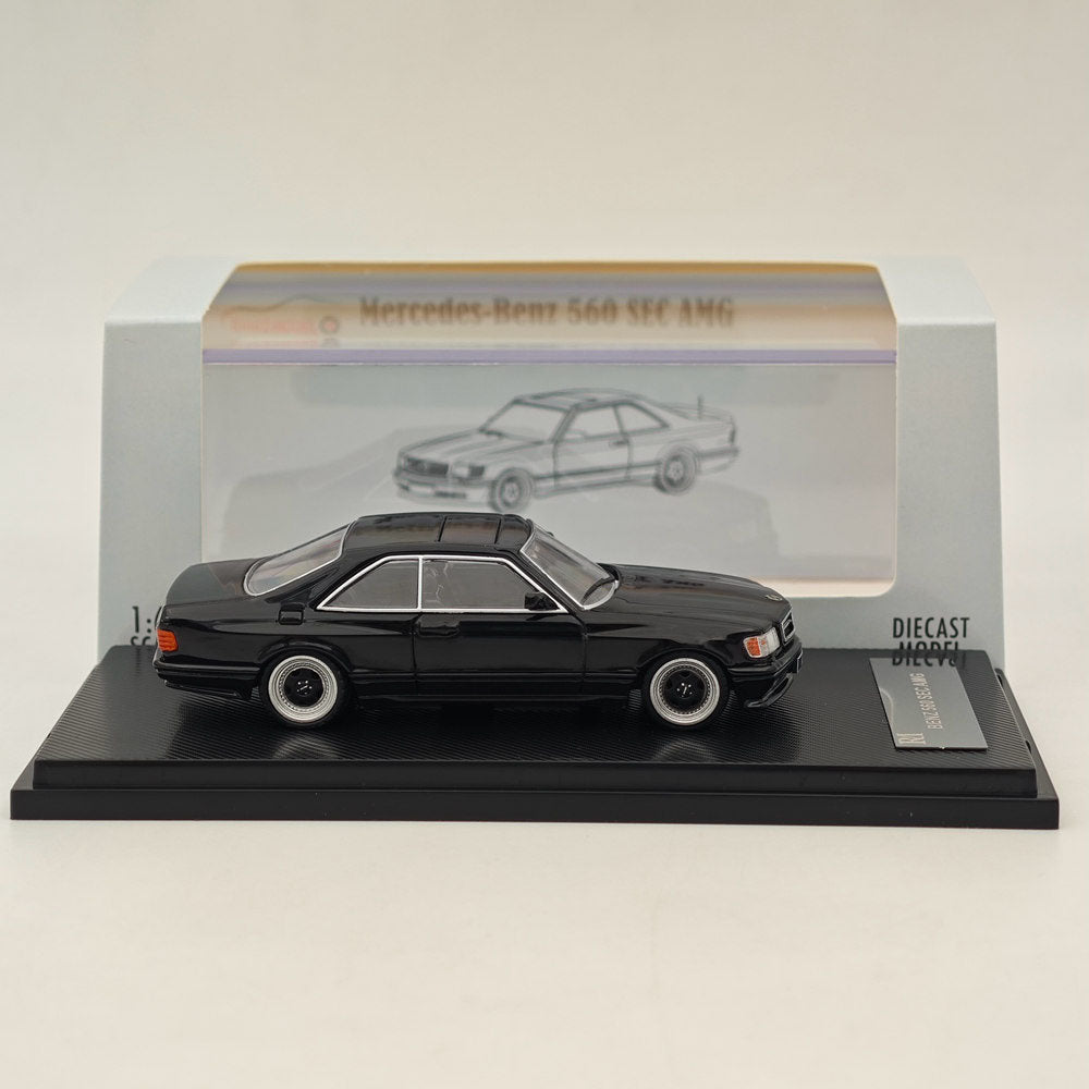 RHINO MODEL RM 1:64 Mercedes-Benz 560 SEC AMG Diecast Toys Car Collection Gifts Limited
