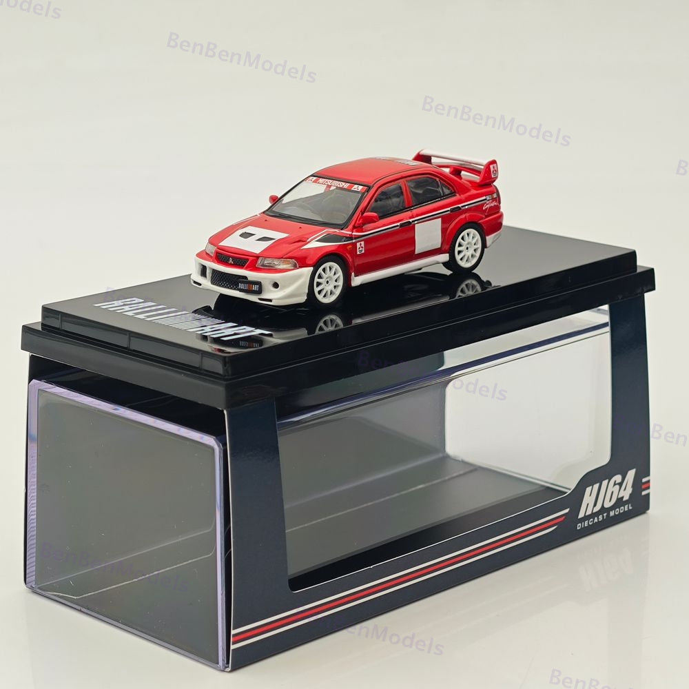 1/64 Hobby Japan Mitsubishi Lancer RS Evolution VI (CP9A) 2000 Diecast Model
