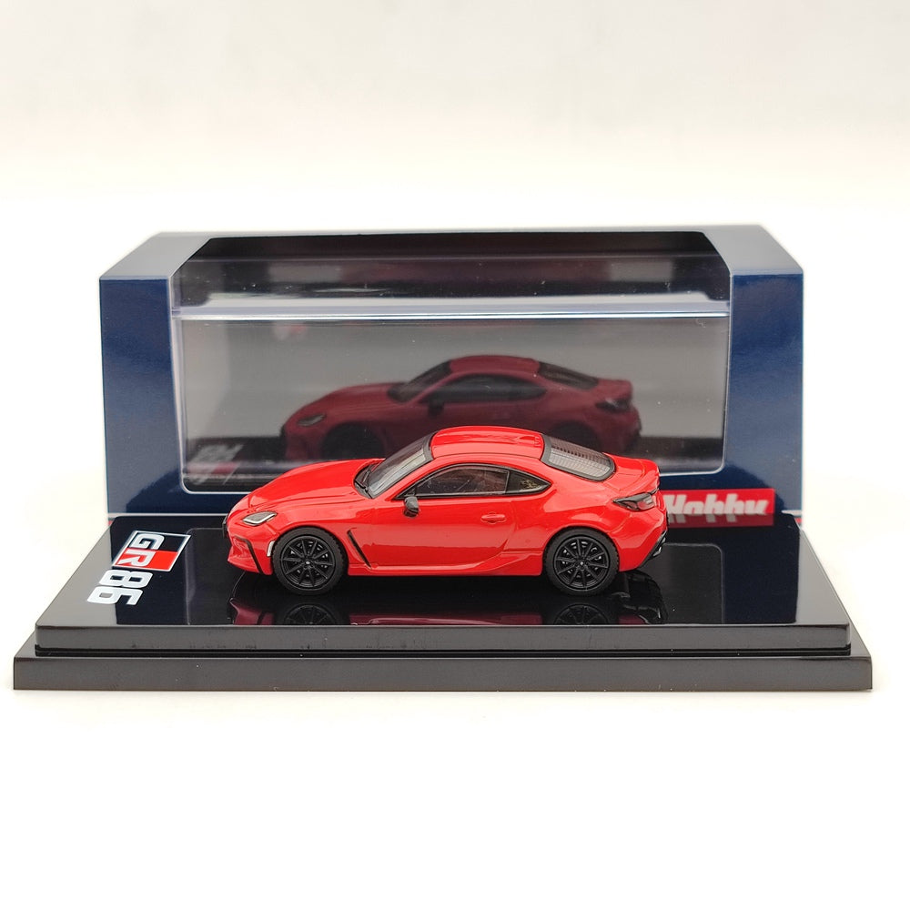 Hobby Japan 1/64 TOYOTA GR86 RZ 3BA-ZN8 RED HJ641048AR Diecast Model Car Collection Auto Toys Gifts(Ships from the United States)