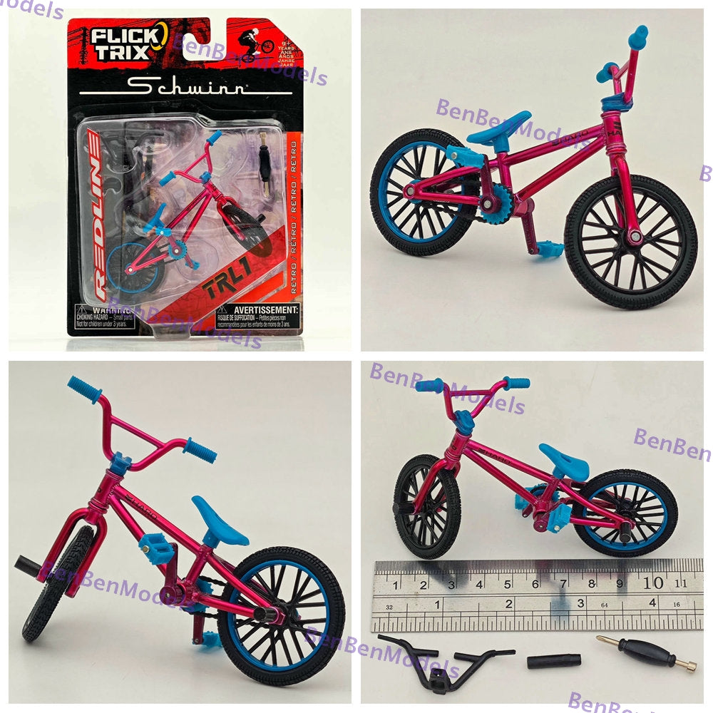 FLICK TRIX Miniature BMX Finger Bike PREMIUM DeathTrap Bicycle Diecast Gift Toys