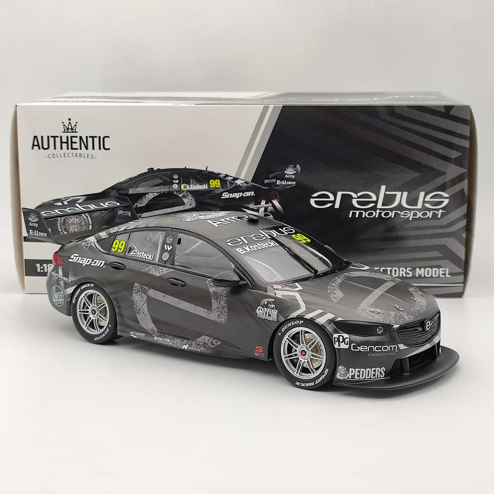 1/18 Authentic Erebus Motorsport #99 ZB Commodore 2021 BRODIE KOSTECKI'S #ACR18H21D Resin Models Car Limited Collection