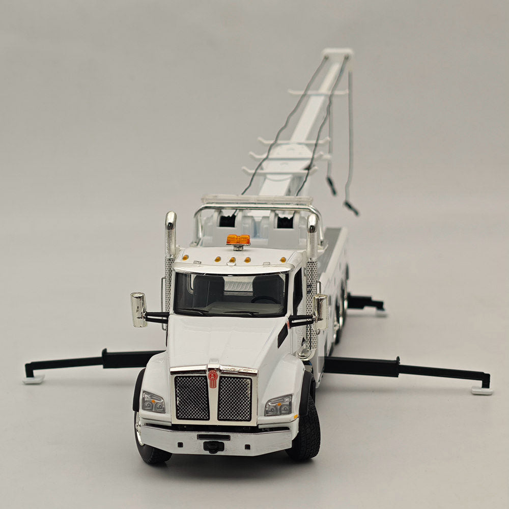 FIRST GEAR 1/50 Kenworth T880 with Century Model 1060 Rotator Wrecker White 50-3467 DIECAST Model Truck Collection