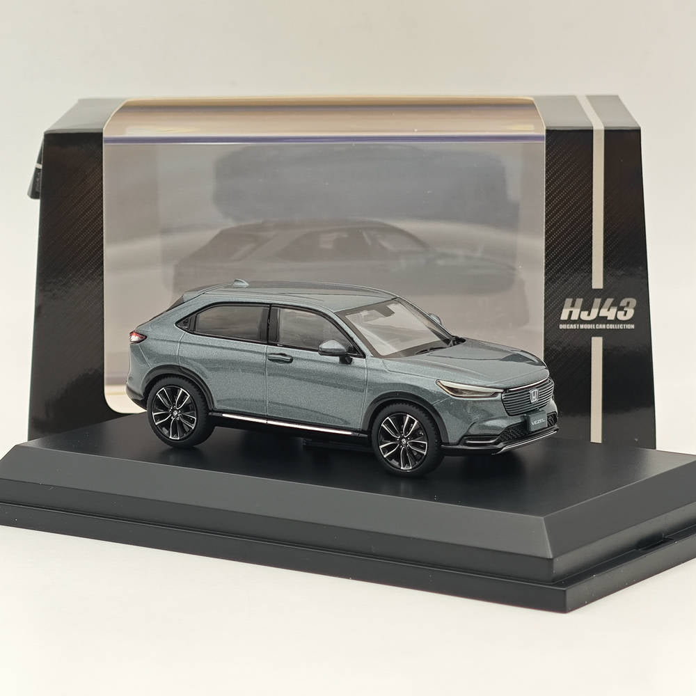 Hobby Japan 1/43 Honda VEZEL météoroïde gris métallisé HJ431002GM modèle moulé sous pression