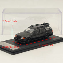 Mortal 1:64 MERCEDES-BENZ S124 T MODEII EVO2 Wagon 2025 HEC Miniature Diecast Toys Car Models Collection Gifts Black