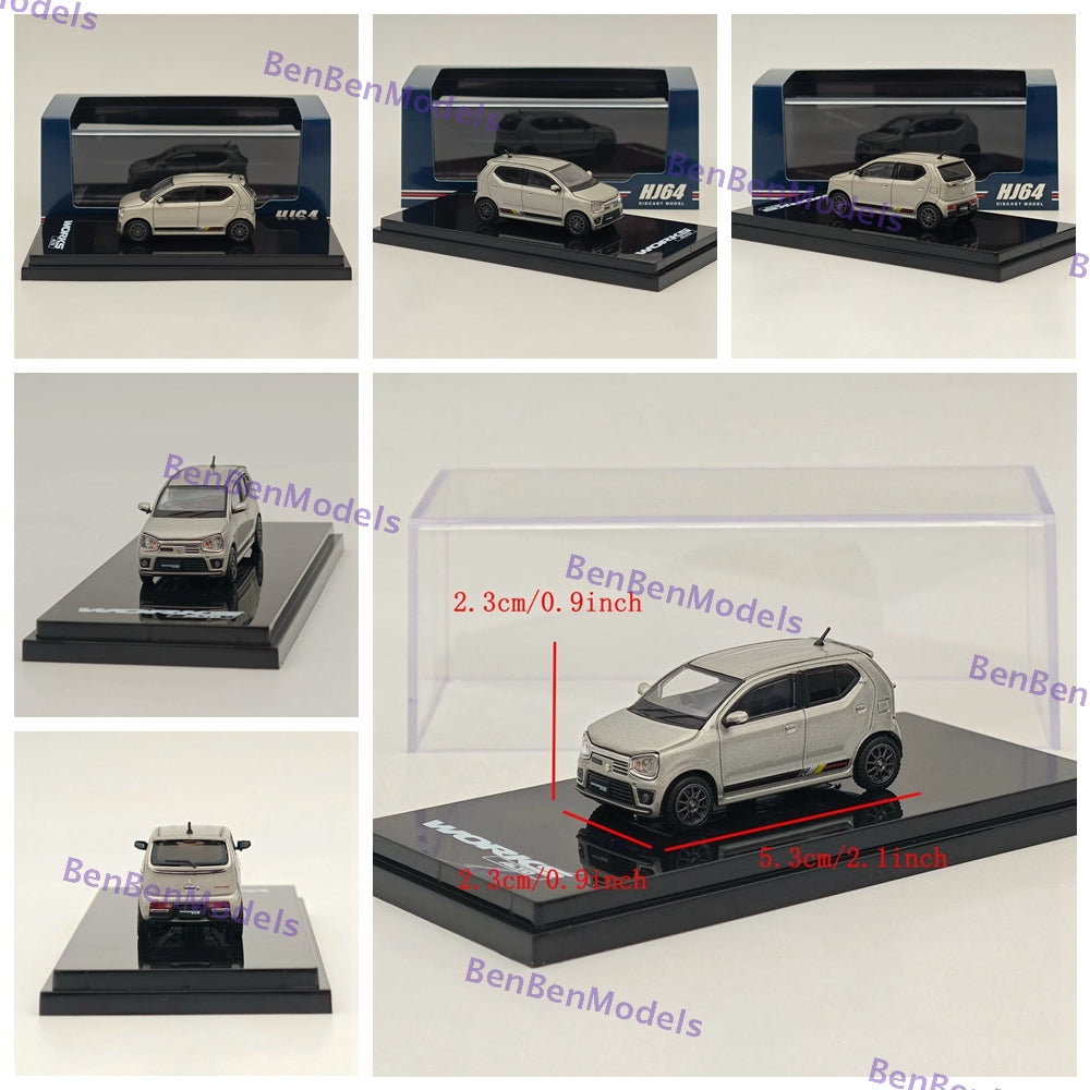 1/64 SUZUKI ALTO WORKS (HA36S) Diecast Model Car Limited Collection Hobby Japan