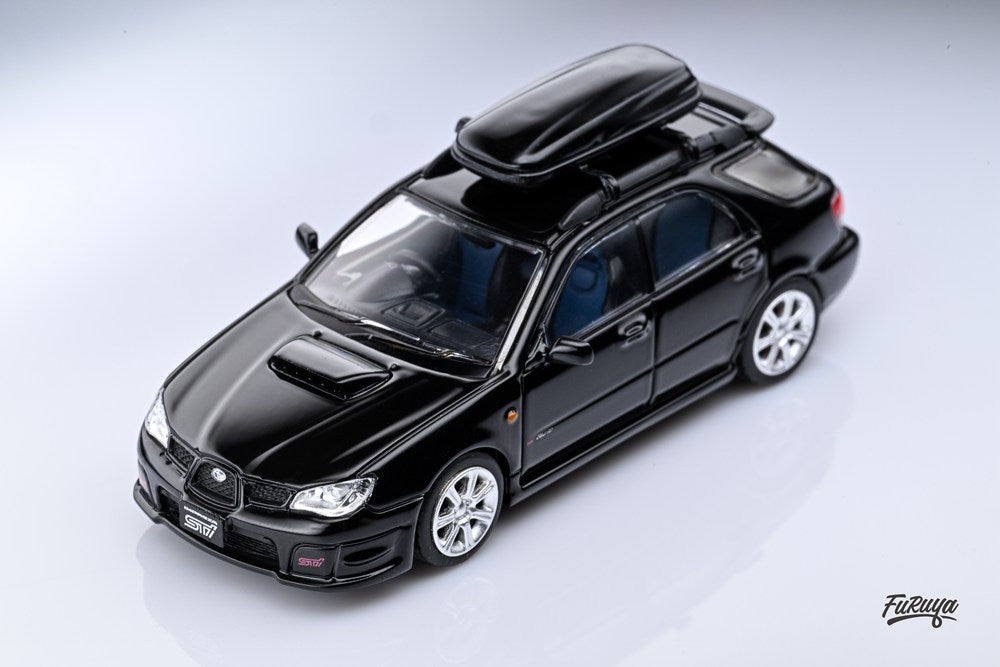 Furuya 1:64 SUBRARU Impreza WRX STi GD/GG 9e Collection de voitures miniatures moulées sous pression Cadeaux de loisirs