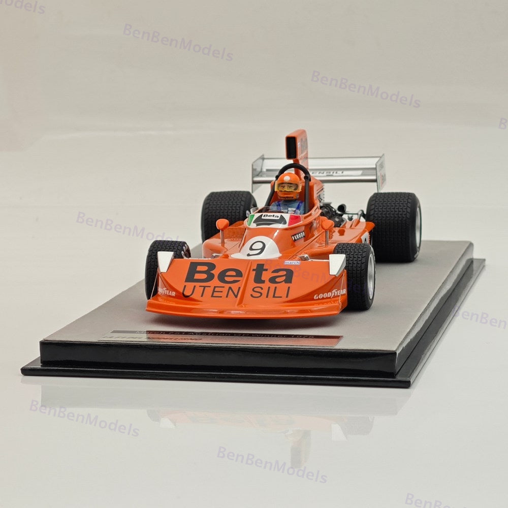 Tecno 1/18 March 751 F1 Austrian GP Winner 1975 Vittorio Brambilla #9 Beta