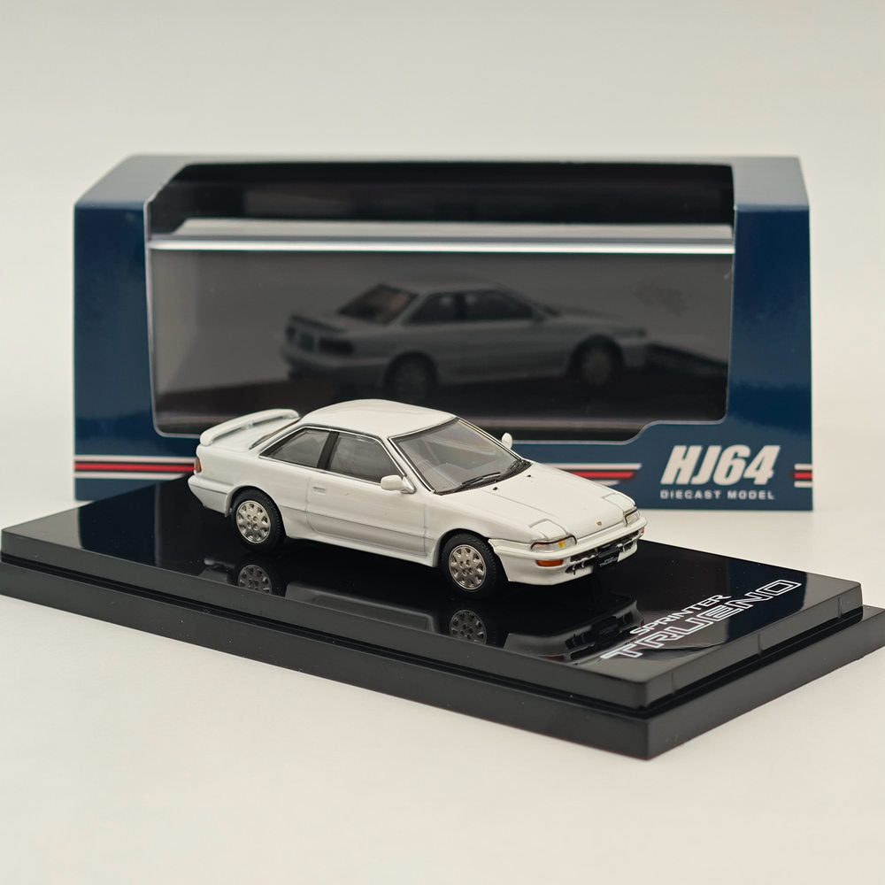 1/64 Hobby Japan Toyota SPRINTER TRUENO GT APEX AE92 Super White II moulé sous pression