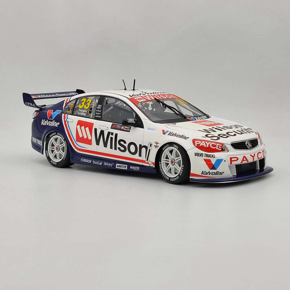 1/18 Apex Wilson Racing #33 Tander/Golding 2017 Sandown 500 AD80709 Modèles moulés sous pression Collection limitée