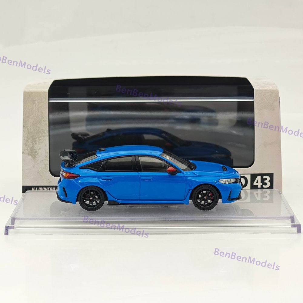 1/43 Hobby Japan HJD43 CIVIC TYPE R (FL5) RACING BLACK Package Genuine Option