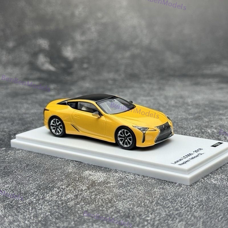 AR BOX 1:64 Lexus LC500 2018 Diecast Collectible Toys Car Model Gifts Miniature