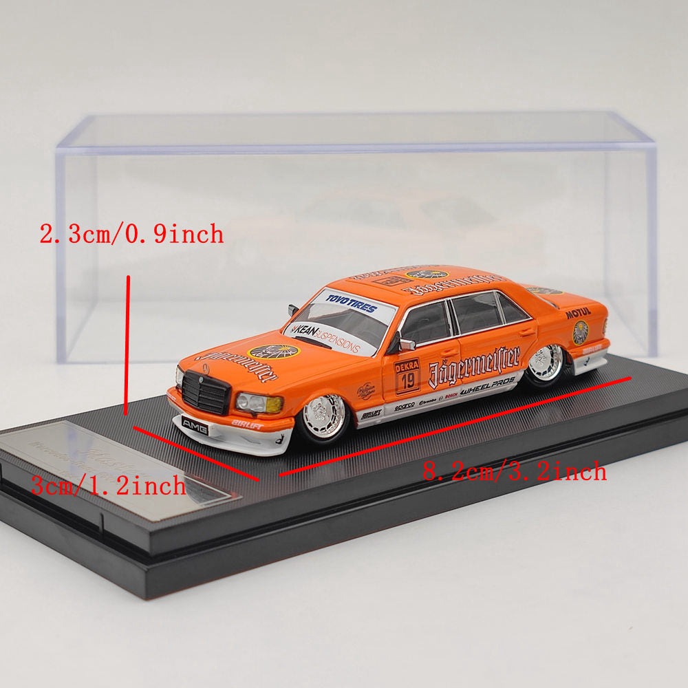 Master 1:64 Mercedes-Benz S560sel W126 6th Diecast Toys Car Models Collection Gifts Limited Edition