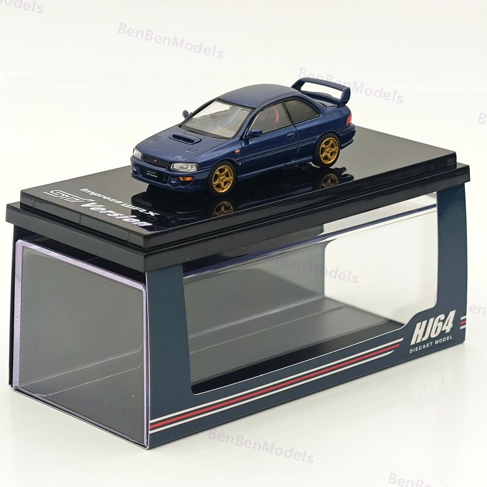 Hobby Japan 1/64 SUBARU Impreza PURE SPORTS COUPE WRX STi Version HJ641079JDB