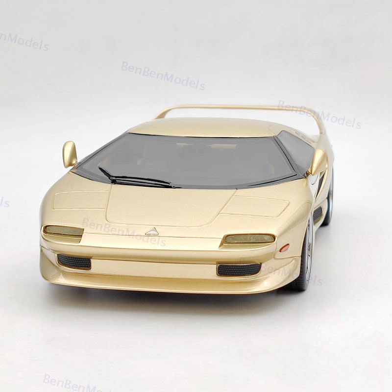 1:18 BOS Vector M12 Gold 1995 BOS376 Resin Model Car Limited Collection