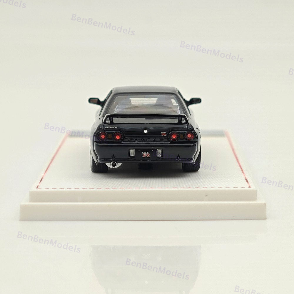 FH 1:64 Nissan Skyline GTR R32 Nismo S-Tune Sports Model Black Diecast Metal Car