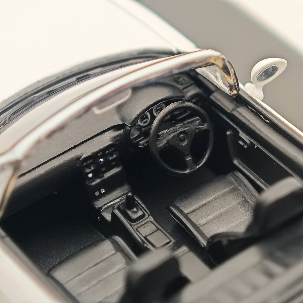 1/64 Hobby JAPAN Mazda EUNOS ROADSTER NA6CE AVEC COUVERCLE DE TONNEAU Blanc HJ642025AW Modèles moulés sous pression Voiture Collection limitée Auto Jouets Cadeau