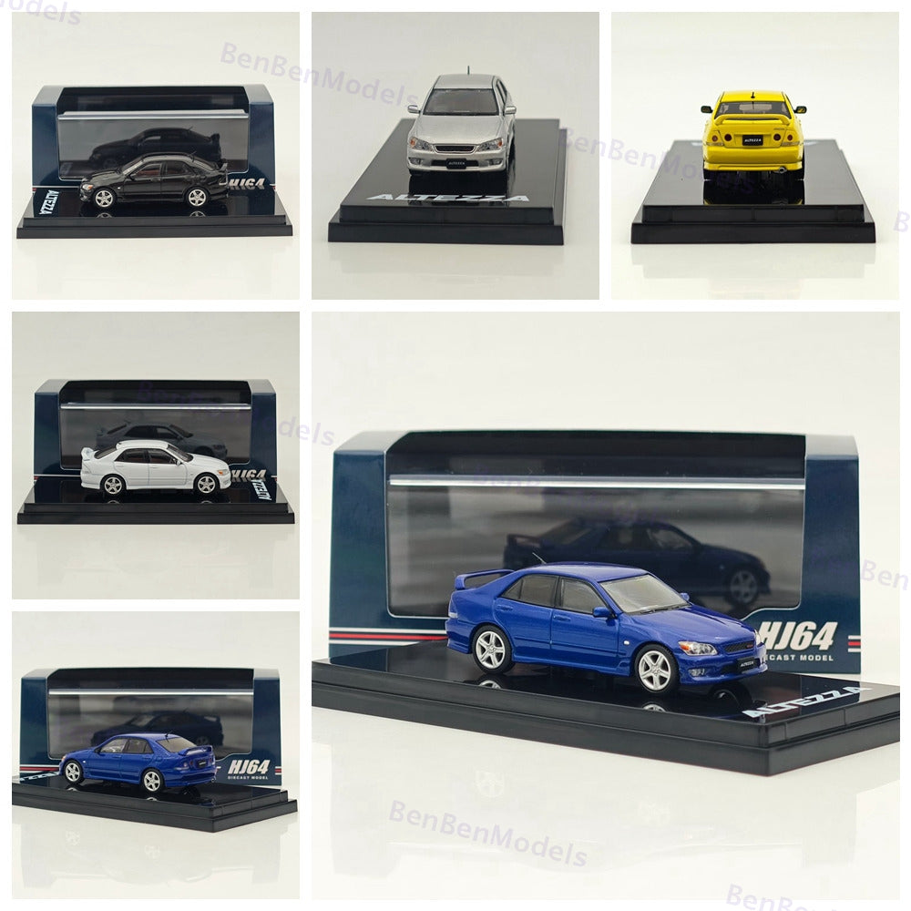 Toyota ALTEZZA RS200 (E10) 1998 Genuine Option Parts Diecast Hobby Japan 1/64