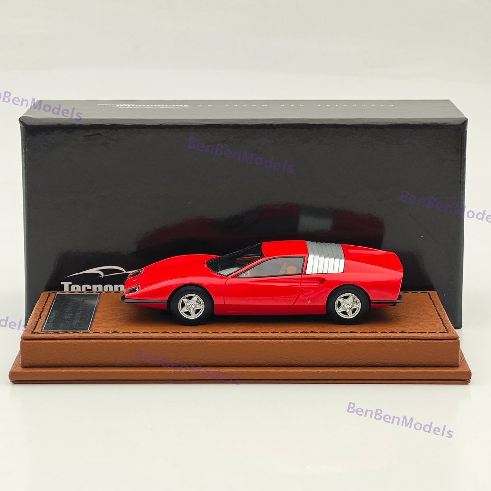 新品 1/43 テクノモデル フェラーリ P6 ピニンファリーナ レッド Tecnomodel 1/43 Ferrari P6 Pininfarina Concept 1968 Red Resin
