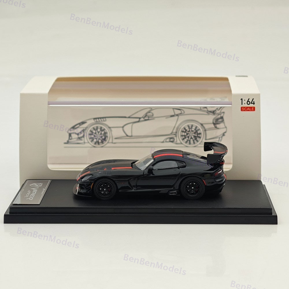 Hone Model 1:64 Dodge Viper ACR Racing Sports Diecast Model Car Collection