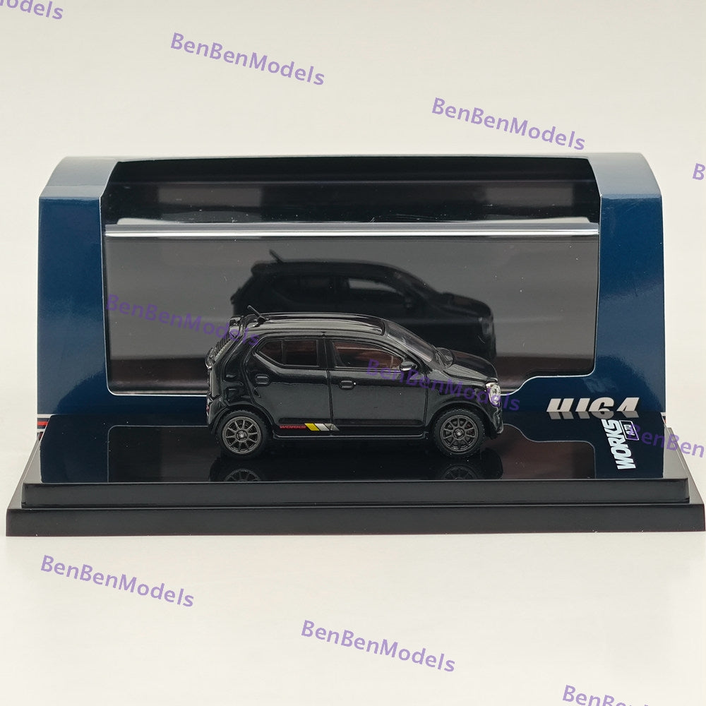 1/64 Hobby Japan SUZUKI ALTO WORKS (HA36S) Bluish Black HJ641070ABK Diecast