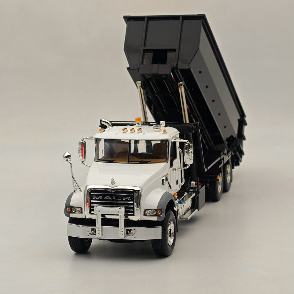 FIRST 1/34 Mack Granite MP Engine Series with Tub-Style Roll-Off Container #4211