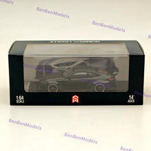 1/64 STREET WARRIOR SW BMW M4 Black Diecast Models Car Limited Collection
