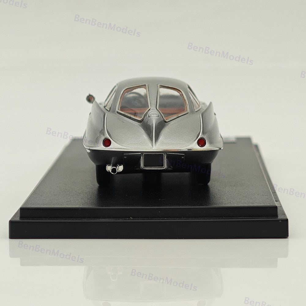 PMC 1/43 Alfa Romeo B.A.T. 9 1955 Silver Resin Model Car Limited Edittion 111