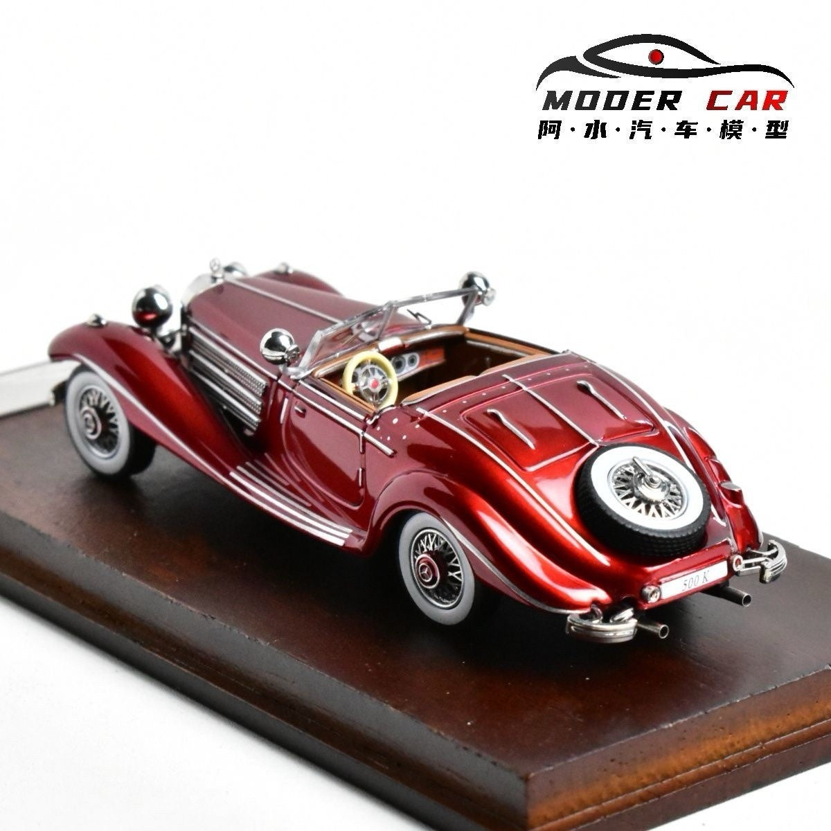 Liberty 1/64 Mercedes-Benz 500K Classic Vintage Diecast Toys Car Models Collectible Gifts