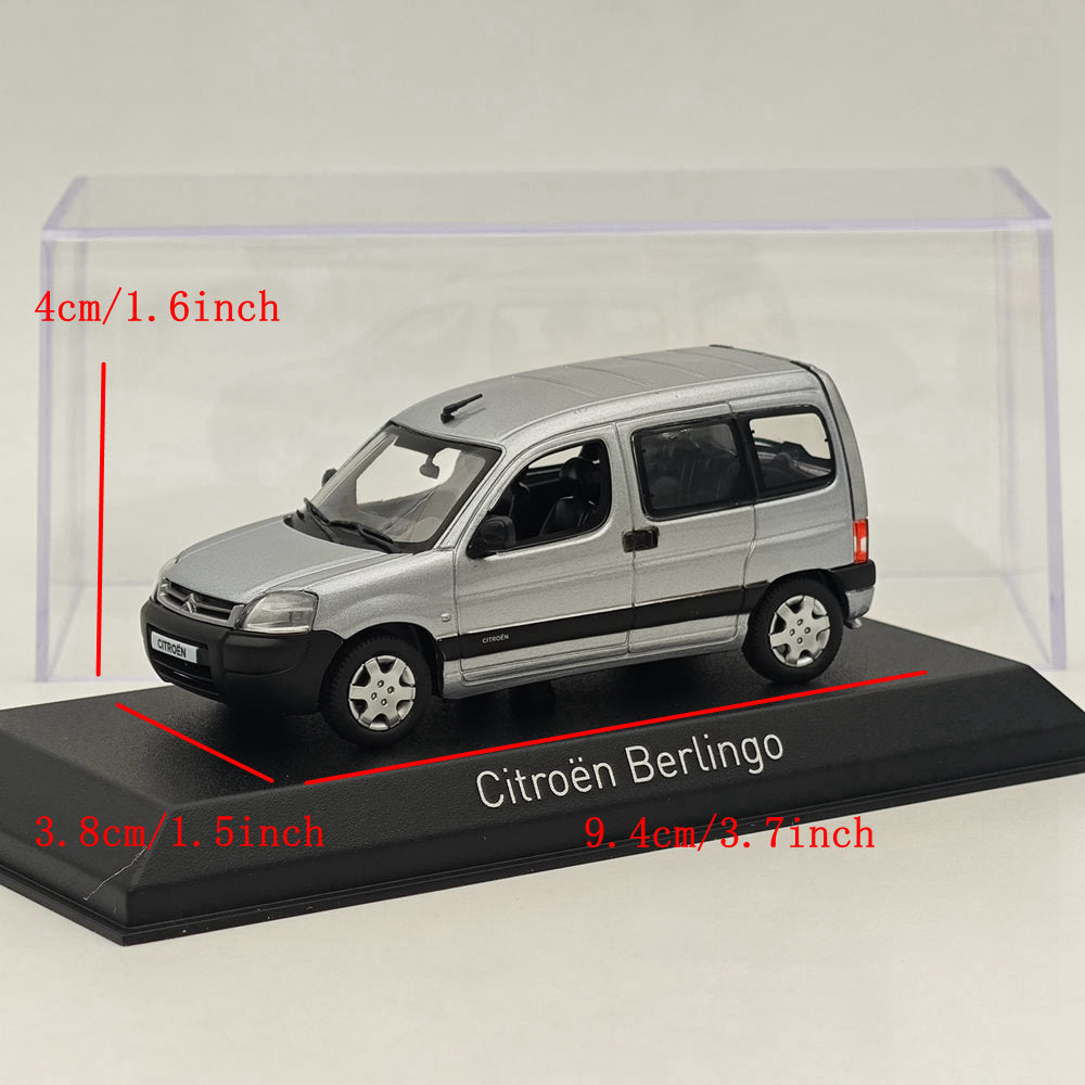 1/43 Norev Citroen Berlingo 2004 Silver Diecast Model Cars Limited Collection