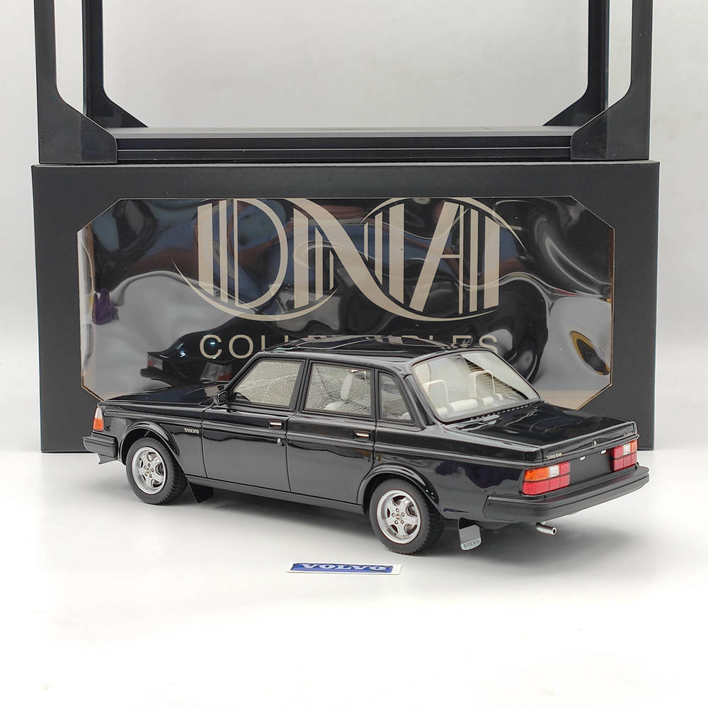 DNA Collectibles 1/18 Volvo 244 Turbo DNA000116 Resin Model Car Limited Black Toys Gift