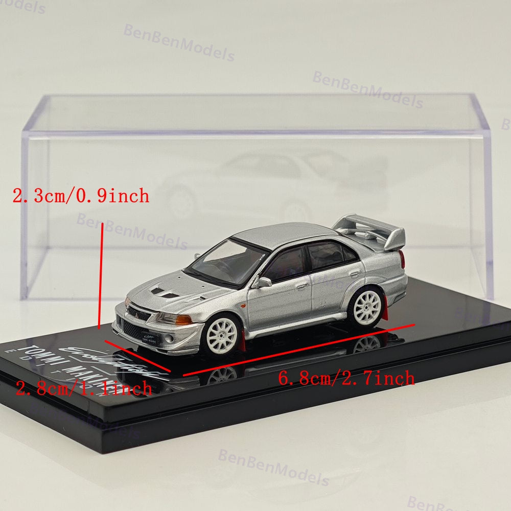 Mitsubishi Lancer GSR Evolution VI TME(CP9A) 2000 With Mud Flap Hobby Japan 1/64