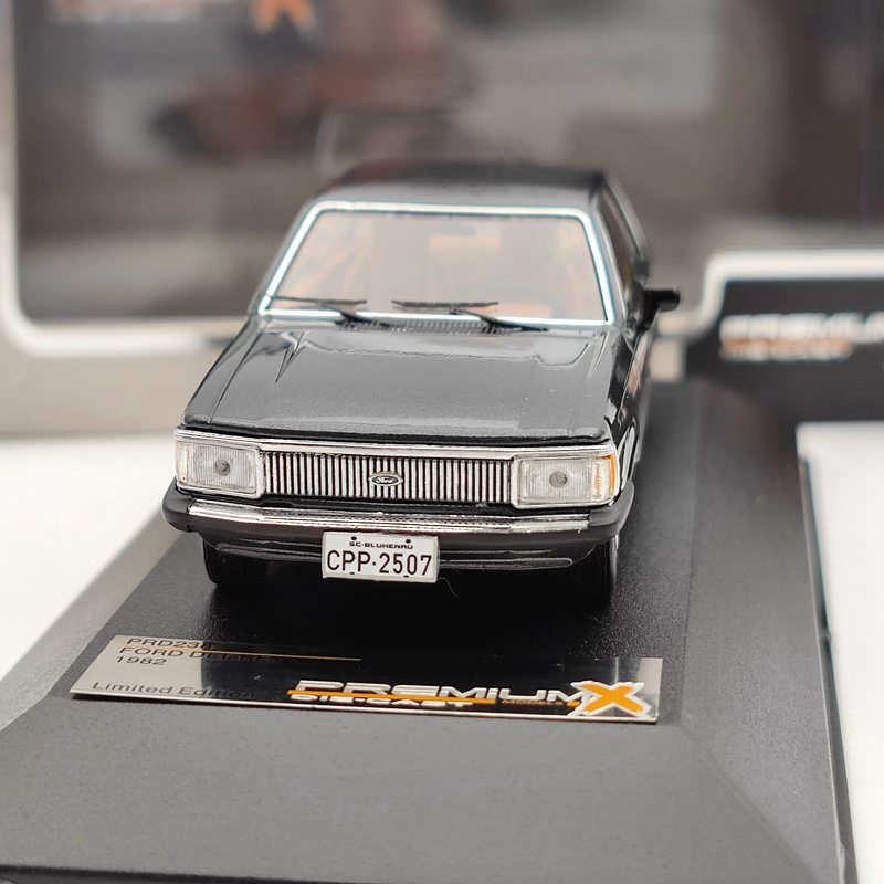 1/43 Premium X Ford Del Rey Ouro Dark Grey 1982 PRD238 Diecast Models Collection Toys Car Gift