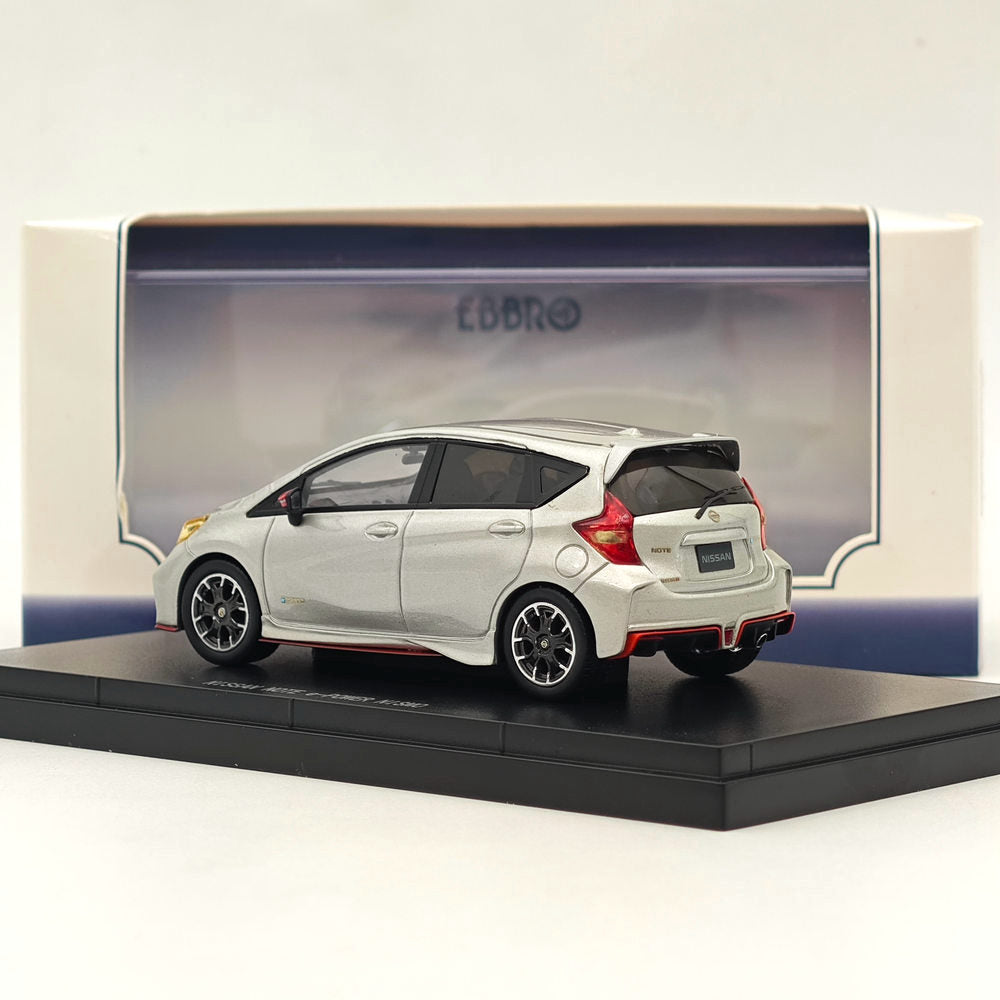 1/43 EBBRO 45440 NISSAN NOTE e-POWER NISMO 2017 Silver Resin Model Car Collection